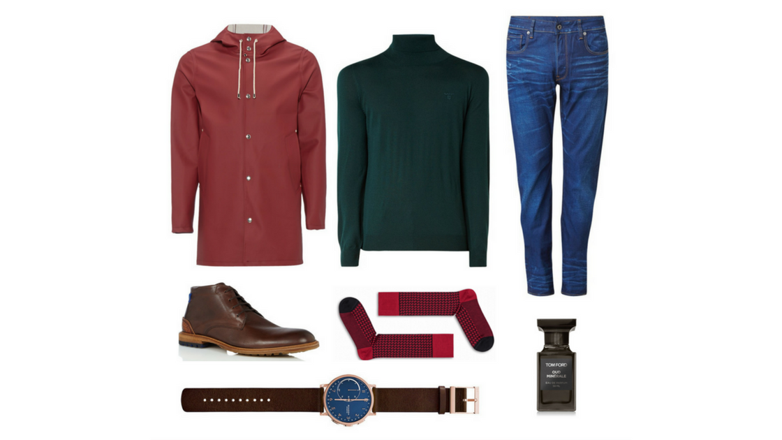 kleurrijke herfst outfit