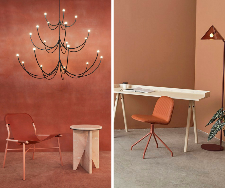 papaya orange interieur